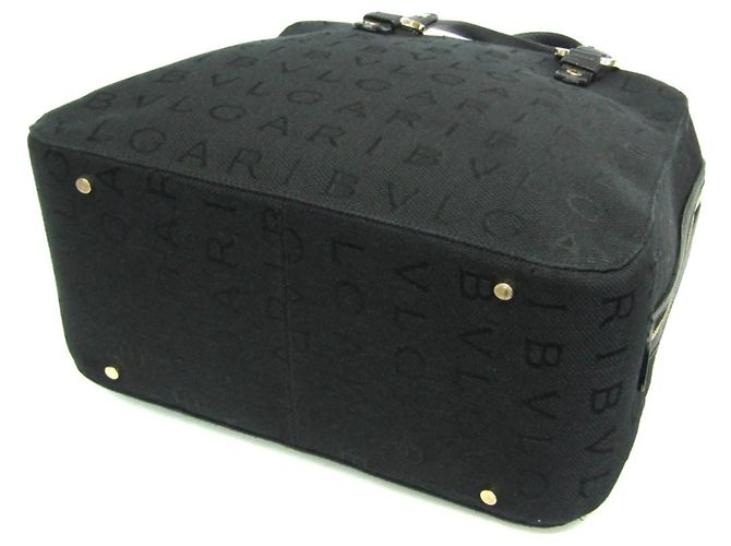 Bulgari Bvlgari Logomania Canvas Schwarz - Ansicht 2