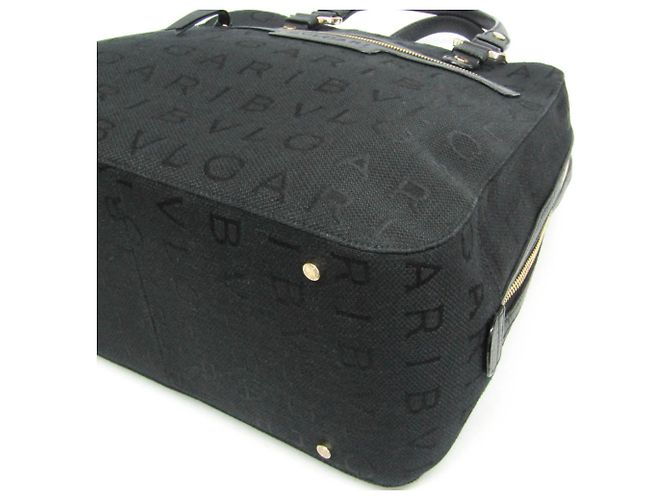 Bulgari Bvlgari Logomania Canvas Schwarz - Ansicht 7