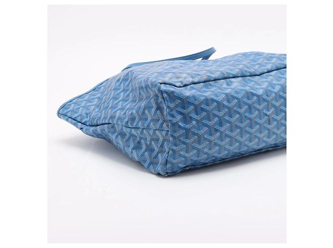 Goyard Saint Louis Coated Canvas PM Blu - vista 4