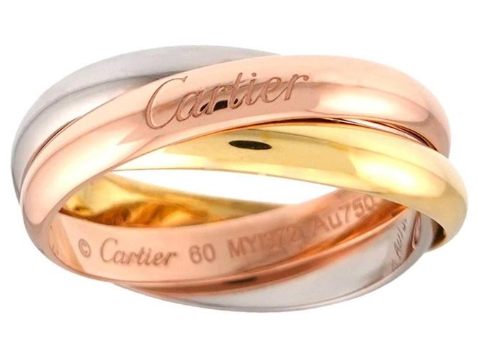 Anel Cartier Trinity Medium MM #60 - vista 2