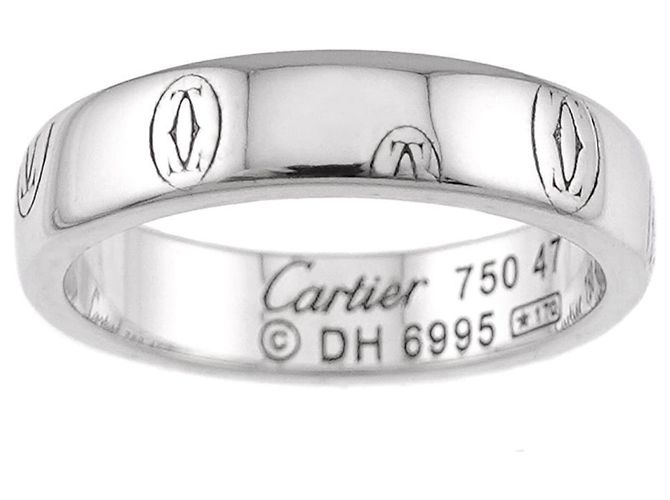 Anello Cartier Happy Birthday in oro bianco 18K - vista 2