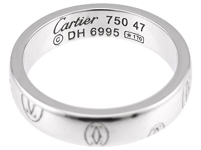 Anello Cartier Happy Birthday in oro bianco 18K - vista 3