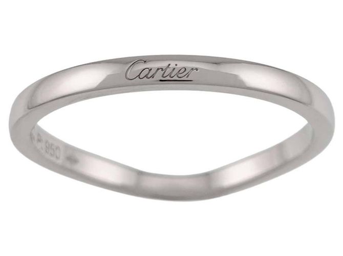 Cartier Ballerina Curve Ring aus Platin - Ansicht 2