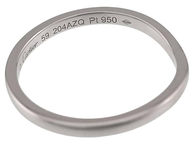 Cartier Ballerina Curve Ring aus Platin - Ansicht 3
