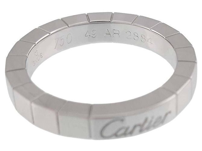 Anello Cartier Laniere in oro bianco 18K - vista 3