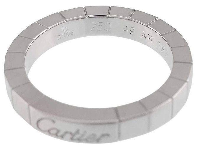 Anello Cartier Laniere in oro bianco 18K - vista 4