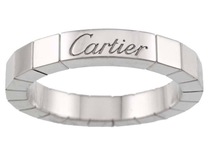 Anello Cartier Laniere in oro bianco 18K - vista 2