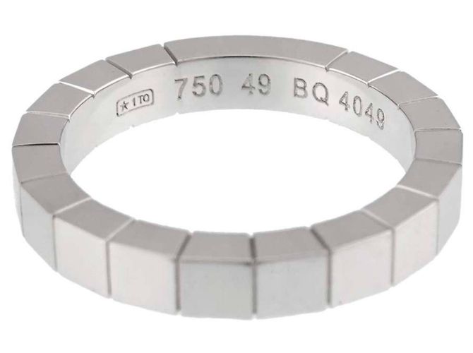 Anello Cartier Laniere in oro bianco 18K - vista 3