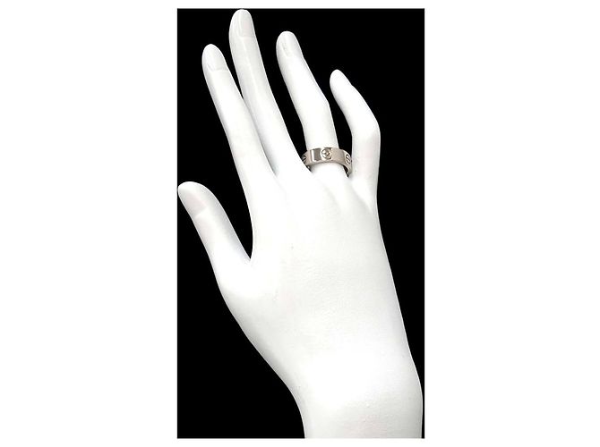 Anello Cartier Love in oro bianco 18K - vista 6
