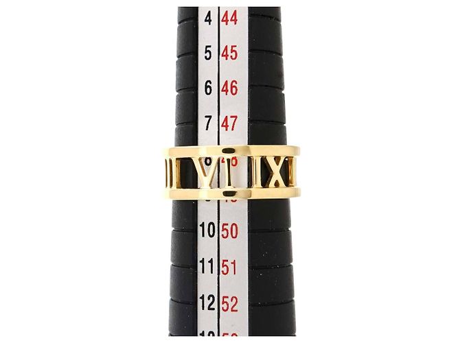 Autre Marque Tiffany & Co. Atlas Band Ring in 18K Weißgold - Ansicht 6