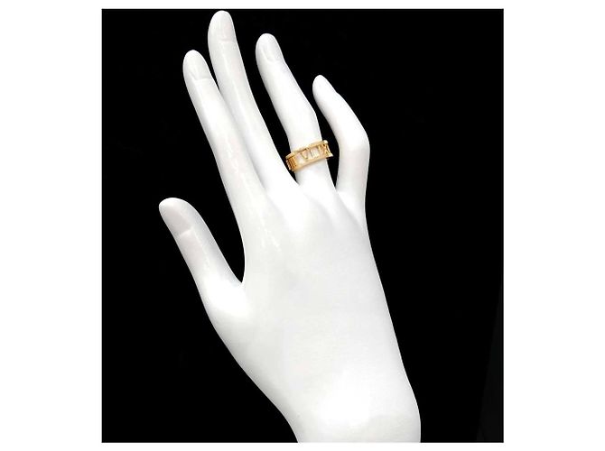 Autre Marque Tiffany & Co. Atlas Band Ring in 18K Weißgold - Ansicht 7