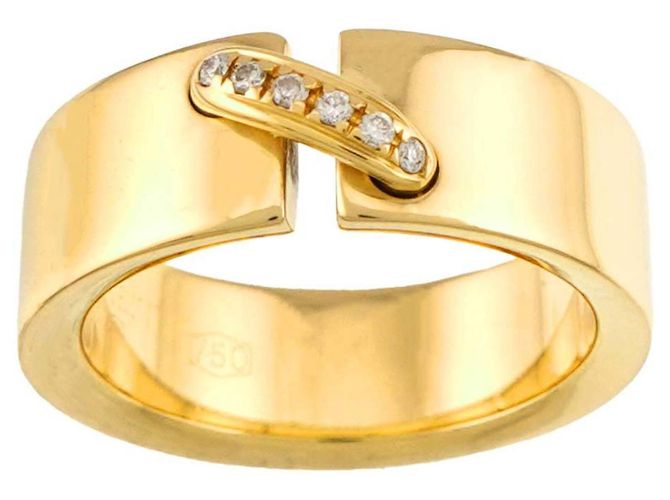 Chaumet Liens Bandring aus 18K Gelbgold - Ansicht 2