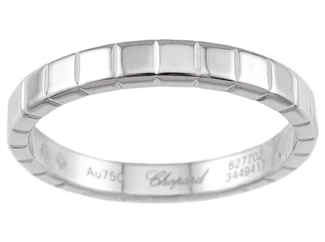 Chopard Ice Cube Band Ring in 18K White Gold - view 2