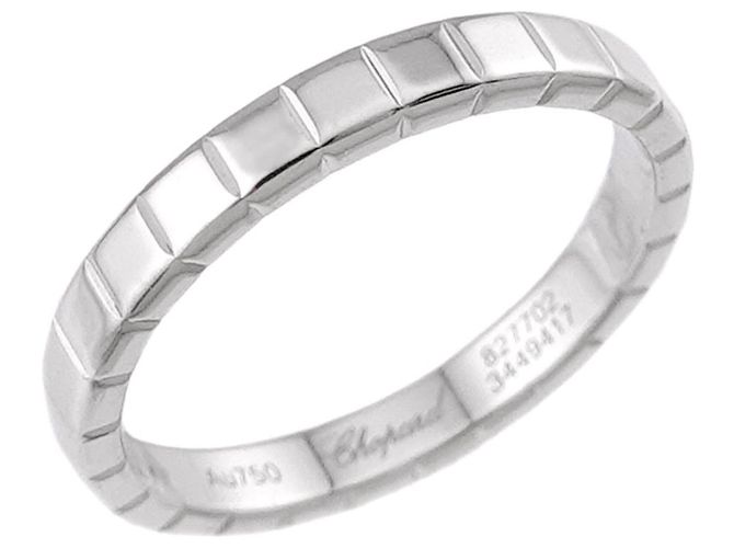 Chopard Ice Cube Band Ring in 18K White Gold - view 5