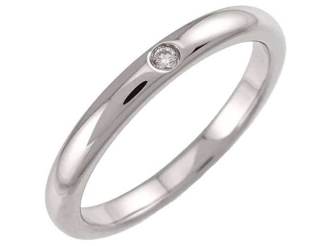 Autre Marque Tiffany & Co. Stacking Ring aus Platin 950 - Ansicht 5