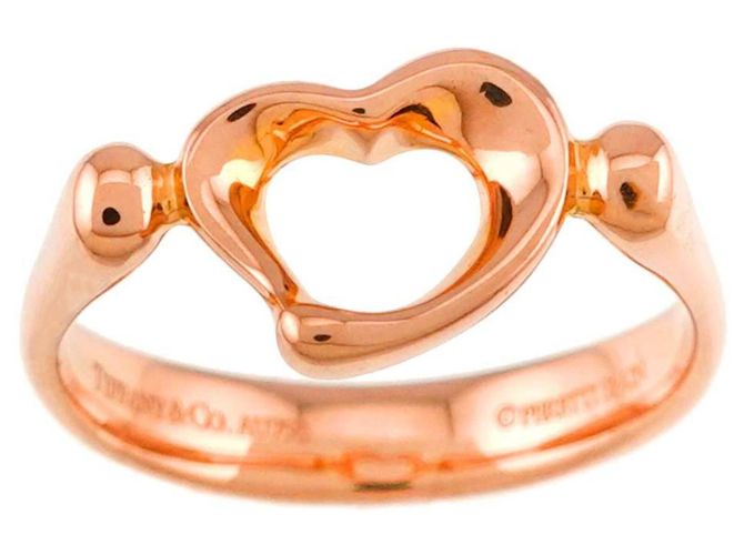 Autre Marque Tiffany & Co. Herzring in 18K Roségold - Ansicht 2
