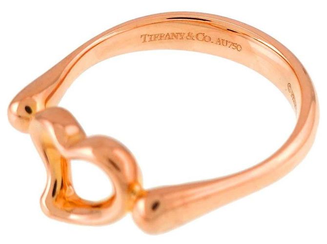Autre Marque Tiffany & Co. Herzring in 18K Roségold - Ansicht 3