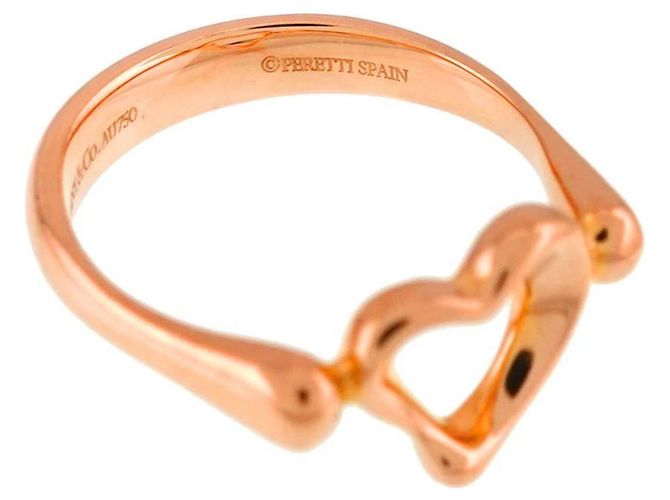 Autre Marque Tiffany & Co. Herzring in 18K Roségold - Ansicht 4