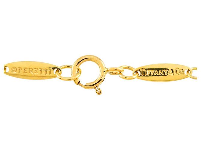 Autre Marque Collana Cuore Tiffany & Co. in Oro Giallo 18K - vista 5