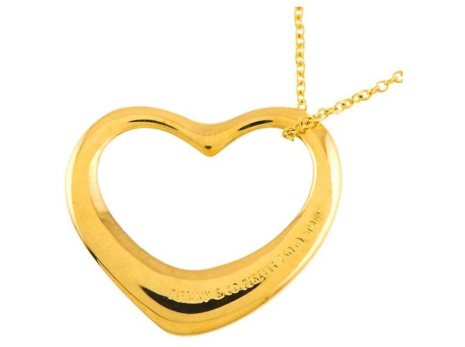 Autre Marque Collana Cuore in Oro Giallo 18K Tiffany & Co. - vista 4