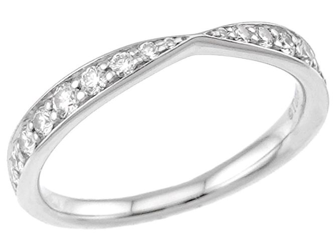 Autre Marque Tiffany & Co. Harmony Diamantring aus Platin 950 - Ansicht 4