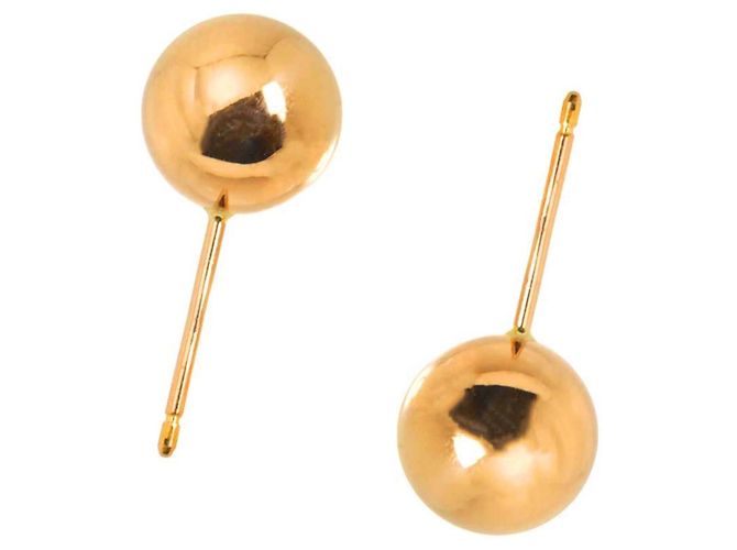 Autre Marque Orecchini Tiffany & Co. Hardware Ball in oro rosa 18K - vista 4