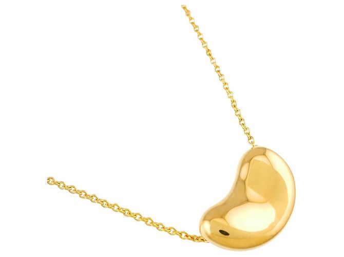 Autre Marque Collana Bean Tiffany & Co. in oro giallo 18K - vista 3