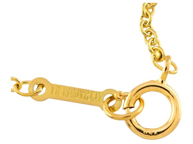Autre Marque Collana Bean Tiffany & Co. in oro giallo 18K - vista 5