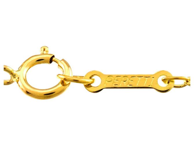Autre Marque Collana Bean Tiffany & Co. in oro giallo 18K - vista 6