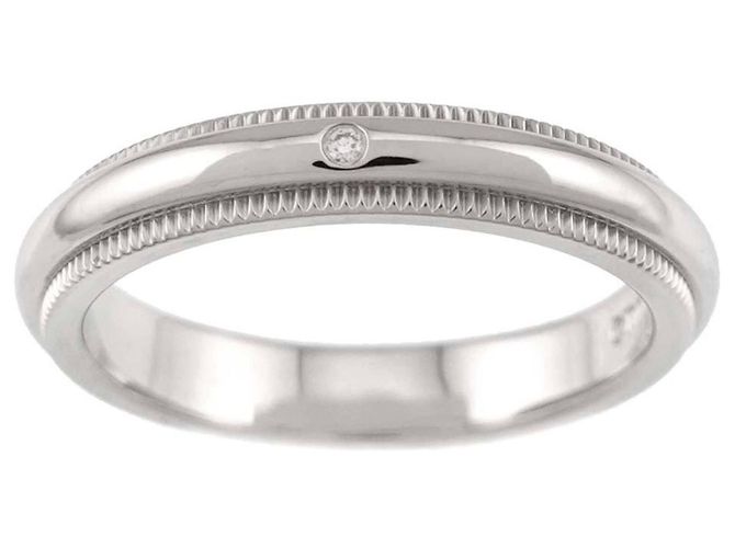 Autre Marque Anel Aliança Milgrain Tiffany & Co. - vista 2