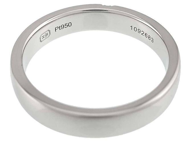 Anello Harry Winston Three-Stone 1-Diamond in Platino - vista 3