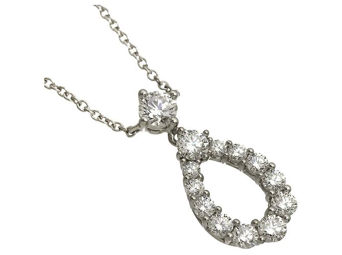 Collana Harry Winston HW Loop Medium in diamanti - vista 3