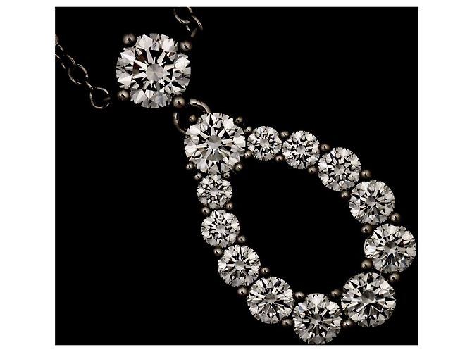 Collana Harry Winston HW Loop Medium in diamanti - vista 6