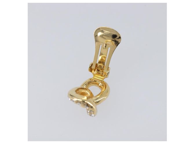 Christian Dior Ohrringe Metall Gold Auth 205473M Golden - Ansicht 5