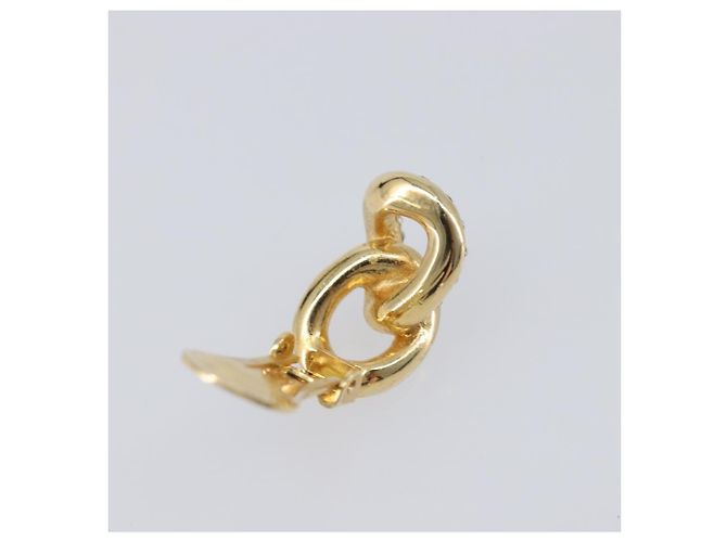Christian Dior Ohrringe Metall Gold Auth 205473M Golden - Ansicht 7