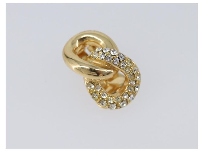 Christian Dior Ohrringe Metall Gold Auth 205473M Golden - Ansicht 8