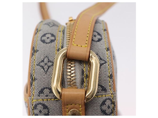 LOUIS VUITTON Monogram Mini Jeanne PM Shoulder Bag Blue M92001 LV Auth gh2364V Azul - vista 22