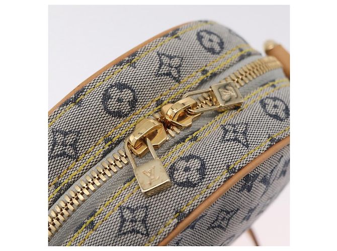 LOUIS VUITTON Monogram Mini Jeanne PM Shoulder Bag Blue M92001 LV Auth gh2364V Azul - vista 23