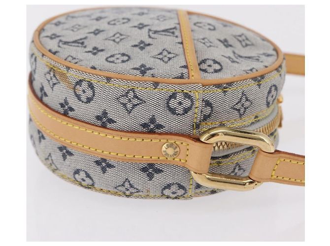 LOUIS VUITTON Monogram Mini Jeanne PM Shoulder Bag Blue M92001 LV Auth gh2364V Azul - vista 3