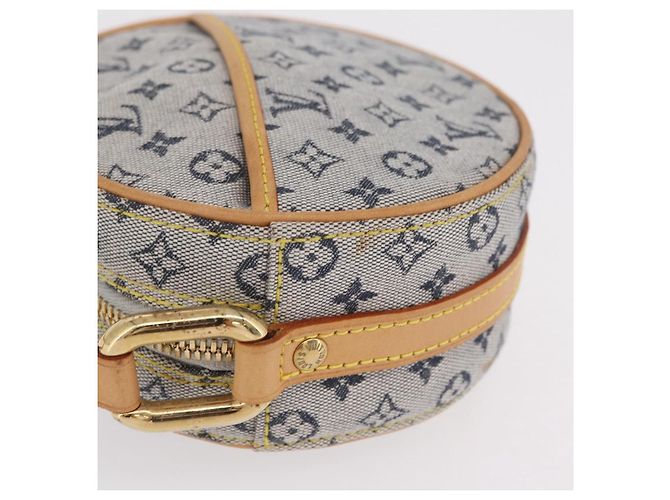 LOUIS VUITTON Monogram Mini Jeanne PM Shoulder Bag Blue M92001 LV Auth gh2364V Azul - vista 6