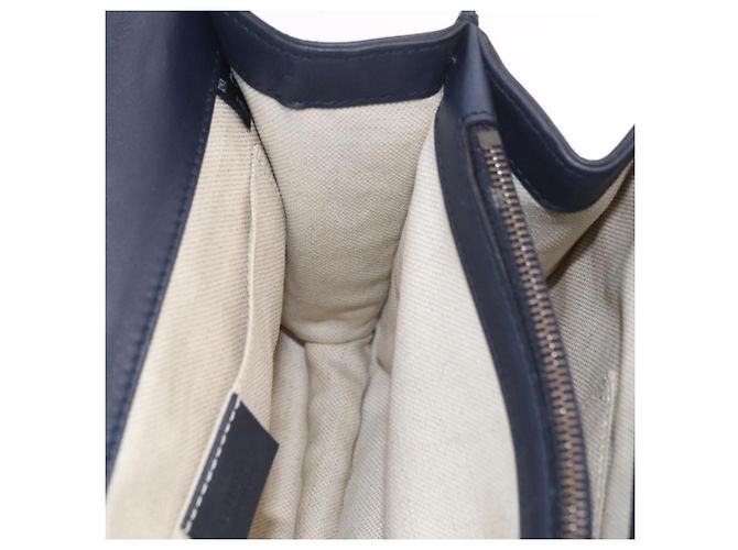 Borsa a mano GUCCI Bamboo Dionysus in pelle Navy Gold 448075 Auth ep16359V - vista 26