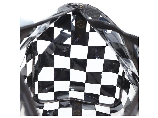 Borsa LOUIS VUITTON Monogram Chess Keepall Bandouliere 50 M20864 LV Auth 204498SM Monogramma - vista 33