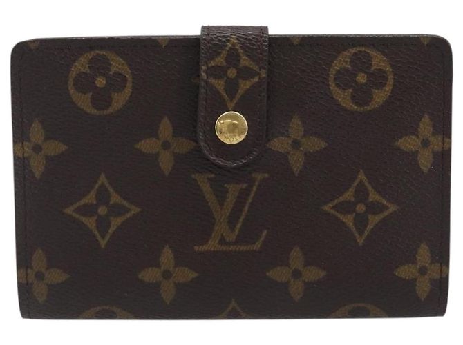 LOUIS VUITTON Monogram Porte Monnaie Billets Viennois Wallet M61663 Auth 205211V Monograma - vista 13