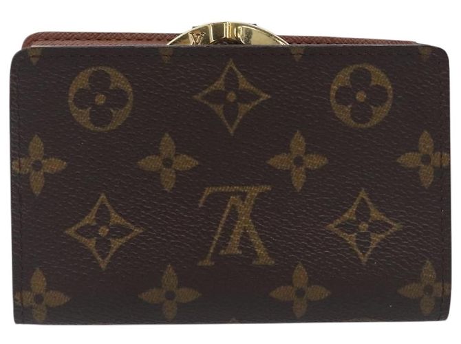 LOUIS VUITTON Monogram Porte Monnaie Billets Viennois Wallet M61663 Auth 205211V Monograma - vista 2