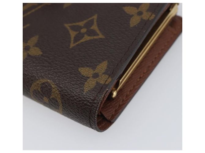 LOUIS VUITTON Monogram Porte Monnaie Billets Viennois Wallet M61663 Auth 205211V Monograma - vista 7
