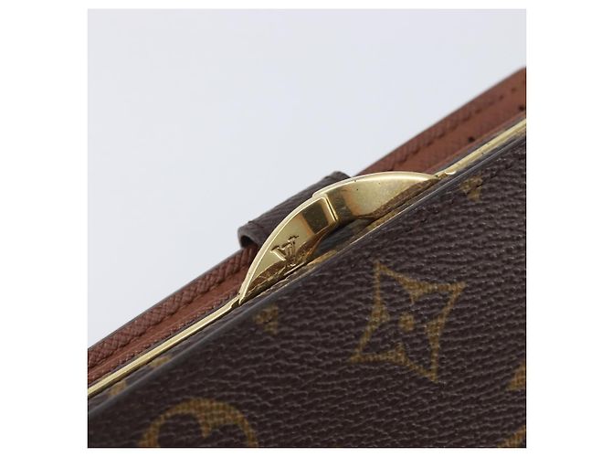 LOUIS VUITTON Monogram Porte Monnaie Billets Viennois Wallet M61663 Auth 205211V Monograma - vista 8
