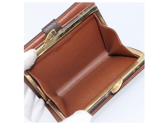 LOUIS VUITTON Monogram Porte Monnaie Billets Viennois Wallet M61663 Auth 205211V Monograma - vista 9
