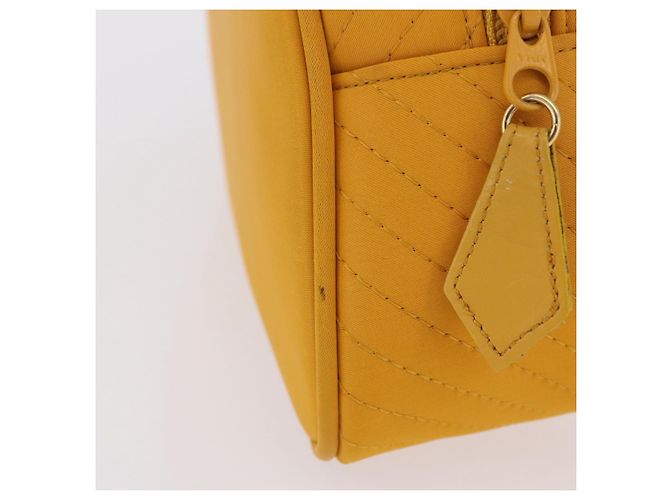 Autre Marque Borsa a mano Saint Laurent Nylon Yellow Gold Auth BA16065A D'oro Giallo - vista 5