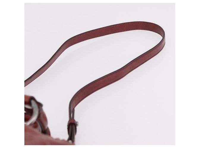 Borsa a mano Miu Miu in pelle 2way marrone argento autentica 167652M - Ansicht 15