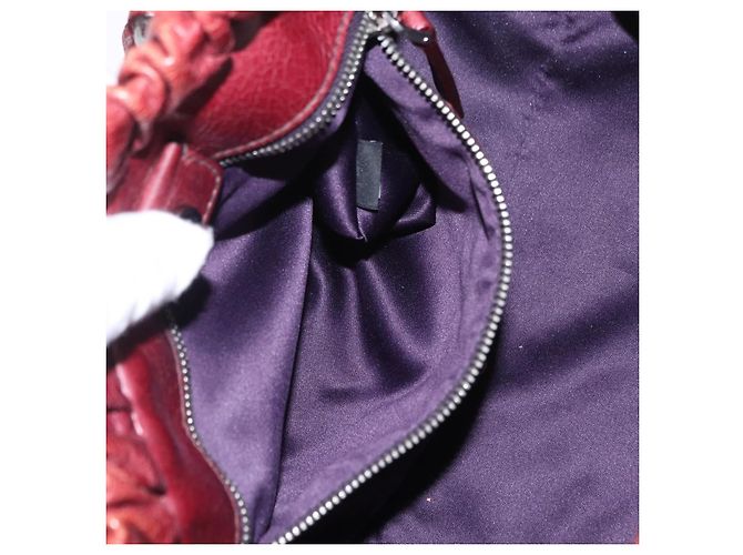 Borsa a mano Miu Miu in pelle 2way marrone argento autentica 167652M - Ansicht 27